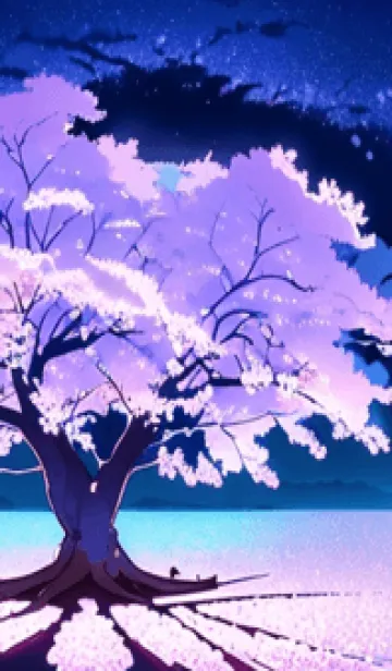 [LINE着せ替え] 冬のサクラ #BMUaZ012。の画像1