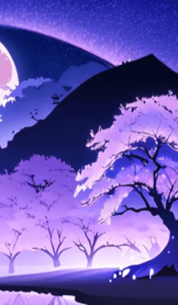 [LINE着せ替え] 冬のサクラ #BMUaZ018。の画像1