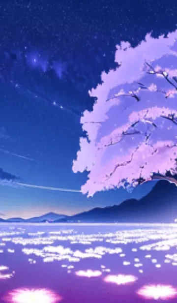 [LINE着せ替え] 冬のサクラ #BMUaZ022。の画像1