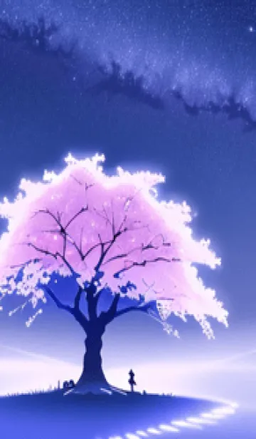 [LINE着せ替え] 冬のサクラ #BNIS119。の画像1