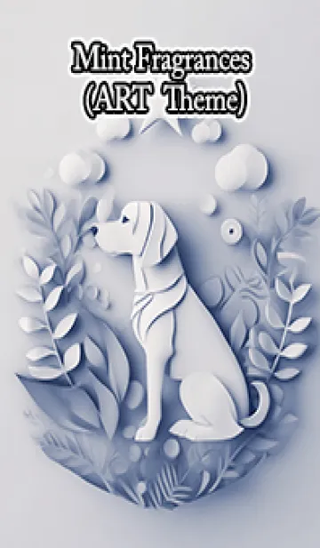 [LINE着せ替え] Mint Fragrance ART Theme322の画像1