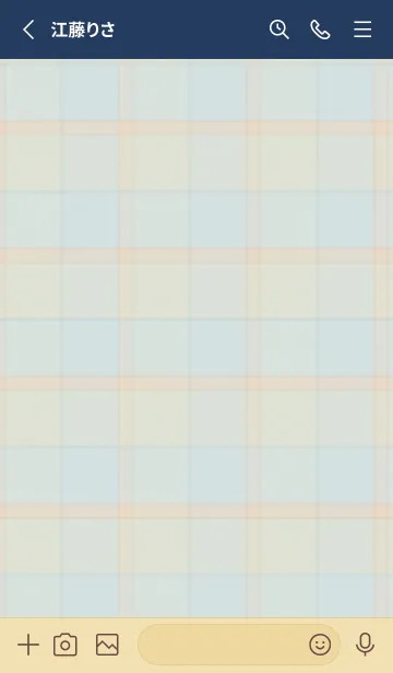 [LINE着せ替え] 大人 チェック29の画像2