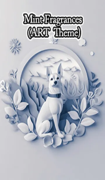 [LINE着せ替え] Mint Fragrance ART Theme326の画像1