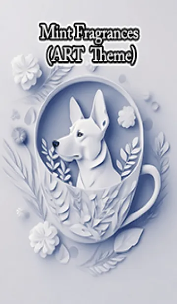 [LINE着せ替え] Mint Fragrance ART Theme328の画像1