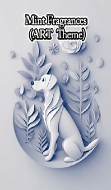[LINE着せ替え] Mint Fragrance ART Theme339の画像1