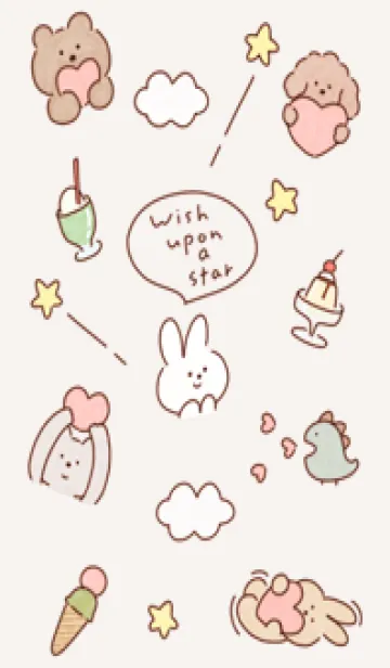 [LINE着せ替え] pinkbrown♡with love08_1の画像1