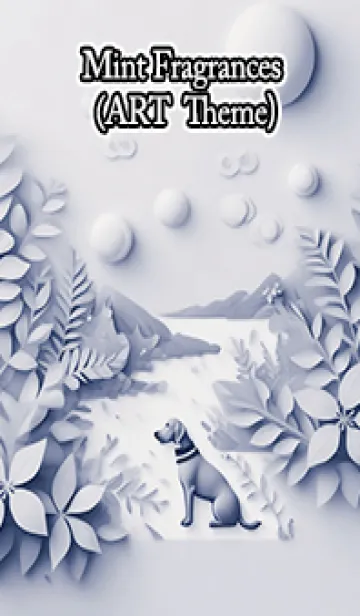 [LINE着せ替え] Mint Fragrance ART Theme337の画像1