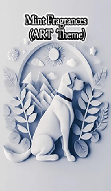 [LINE着せ替え] Mint Fragrance ART Theme336の画像1