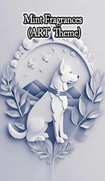 [LINE着せ替え] Mint Fragrance ART Theme334の画像1