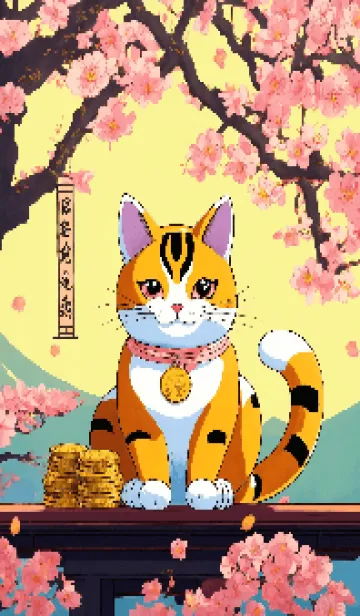 [LINE着せ替え] 招き猫 V.24の画像1