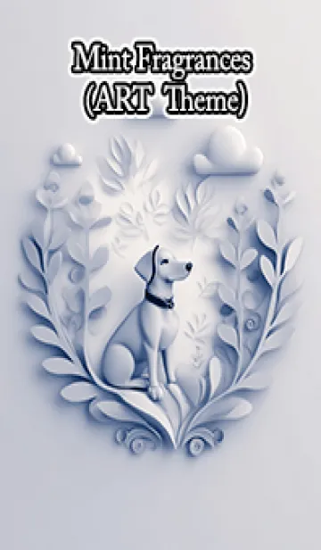 [LINE着せ替え] Mint Fragrance ART Theme332の画像1