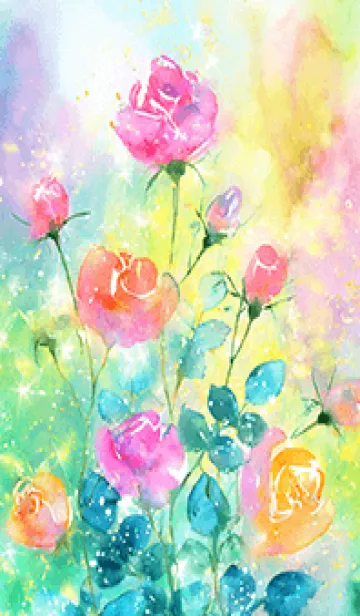 [LINE着せ替え] 薔薇(バラ)の花の着せかえ(R2028)の画像1