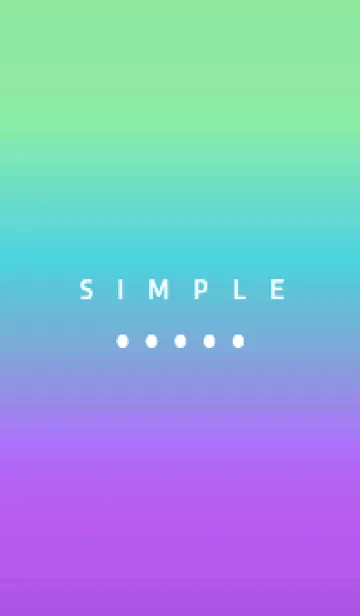 [LINE着せ替え] シンプル ミニドット グラデーション 16の画像1