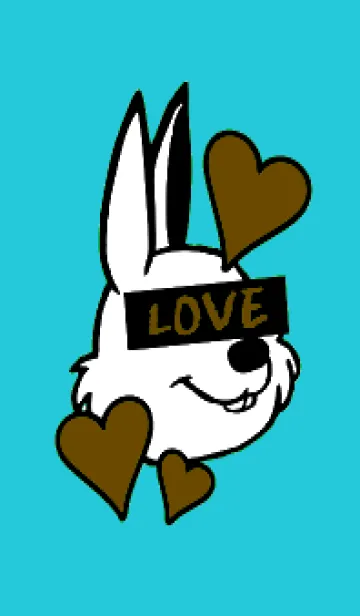 [LINE着せ替え] ラブ ラビット 113の画像1