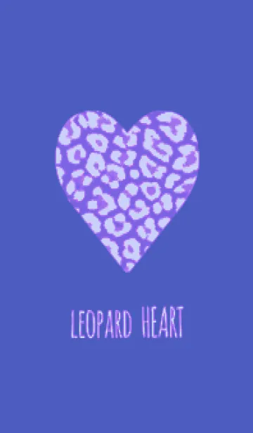 [LINE着せ替え] レオパード ハート 251の画像1