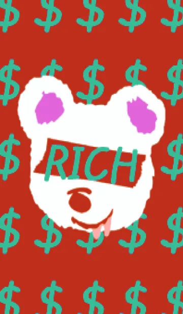 [LINE着せ替え] リッチ ベア 91の画像1