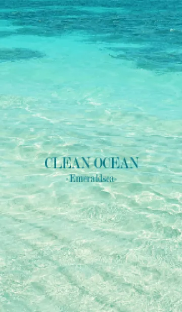[LINE着せ替え] CLEAN OCEAN-Emerald sea HAWAII 18の画像1
