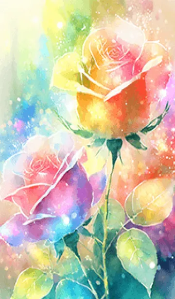 [LINE着せ替え] 薔薇(バラ)の花の着せかえ(R2033)の画像1