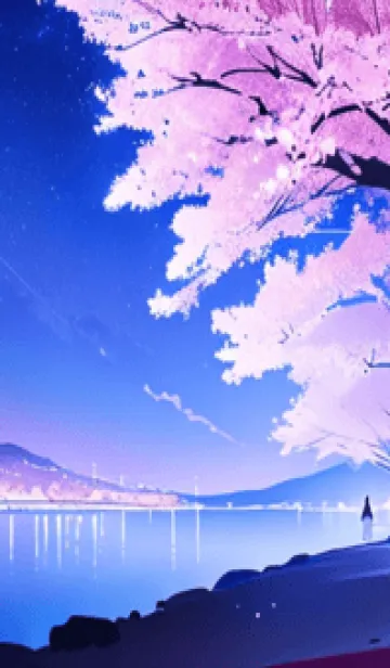 [LINE着せ替え] 冬のサクラ #BOJU01。の画像1