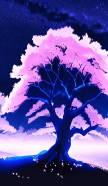 [LINE着せ替え] 冬のサクラ #BOJU07。の画像1