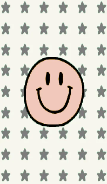 [LINE着せ替え] 手書き スタースマイル 78の画像1