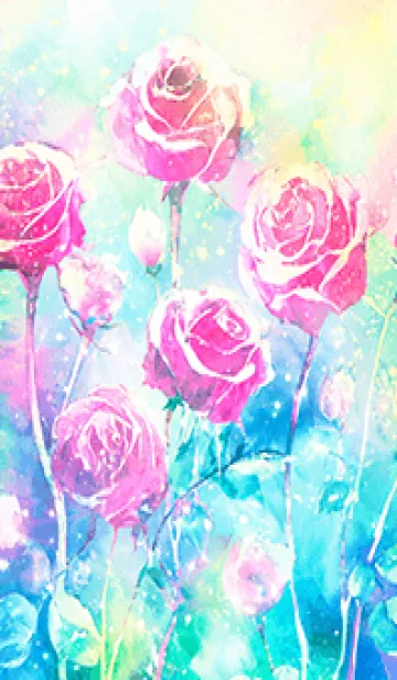 [LINE着せ替え] 薔薇(バラ)の花の着せかえ(R2038)の画像1