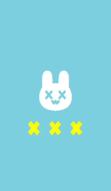 [LINE着せ替え] 地雷うさぎ(green36)の画像1