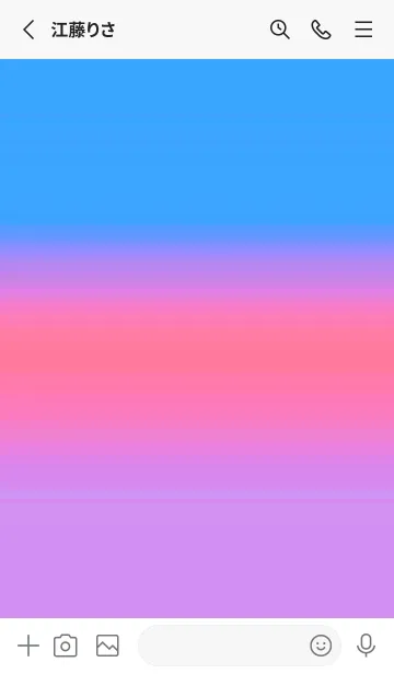 [LINE着せ替え] シンプル グラデーション _214の画像2