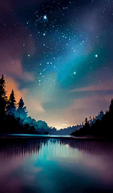 [LINE着せ替え] 穏やかな夜景の着せかえ/116の画像1