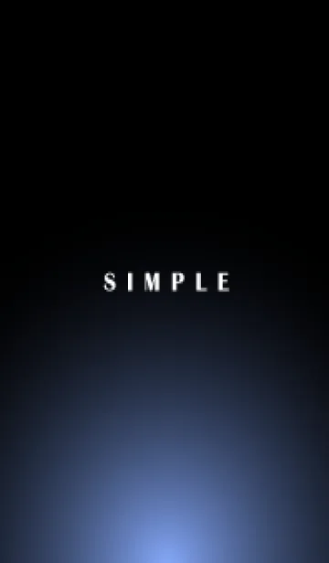 [LINE着せ替え] SIMPLE LIGHT-BLACKの画像1