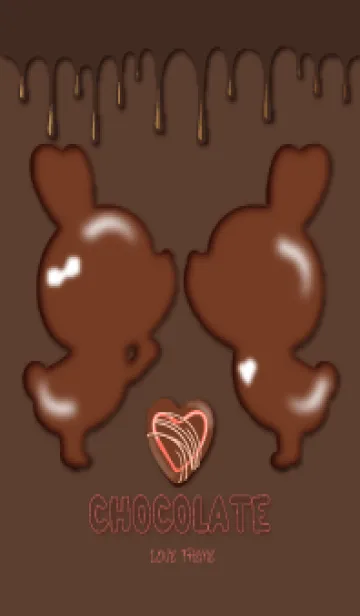 [LINE着せ替え] CHOCOLATE LOVE THEME 9の画像1