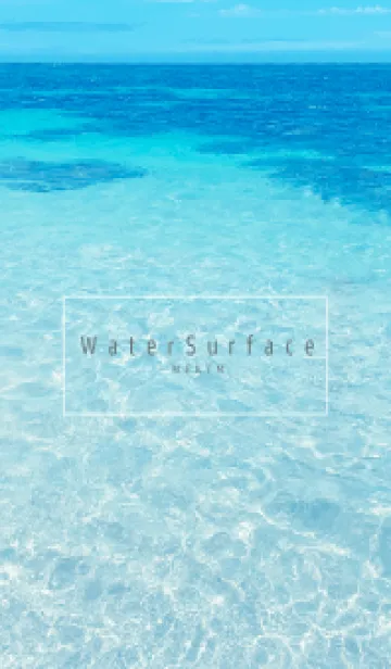 [LINE着せ替え] Water Surface - HAWAII 31の画像1