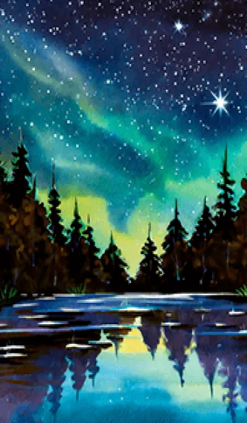 [LINE着せ替え] 穏やかな夜景の着せかえ/127の画像1