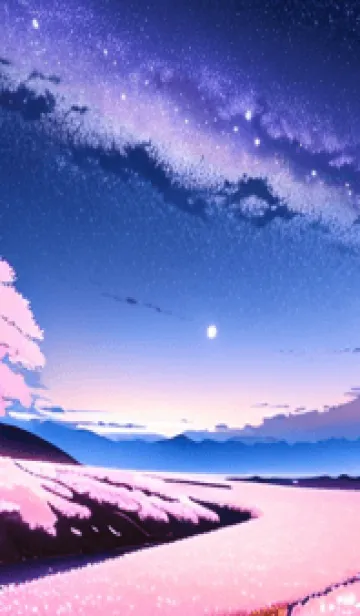 [LINE着せ替え] 冬のサクラ #BPHI04。の画像1