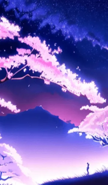 [LINE着せ替え] 冬のサクラ #BPHI05。の画像1