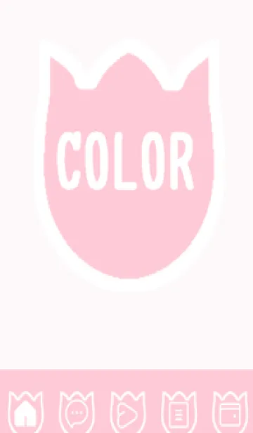 [LINE着せ替え] pink color R49の画像1