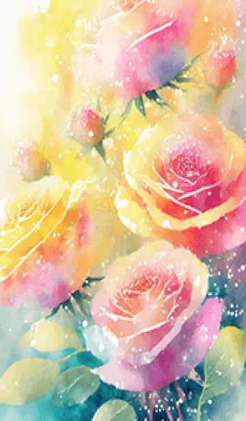 [LINE着せ替え] 薔薇(バラ)の花の着せかえ(R2066)の画像1