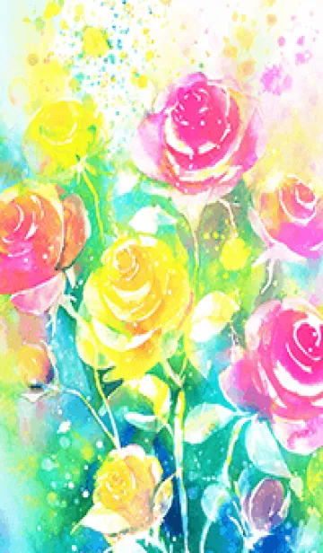 [LINE着せ替え] 薔薇(バラ)の花の着せかえ(R2065)の画像1