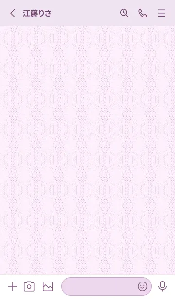 [LINE着せ替え] violetシンプルニット04_1の画像2