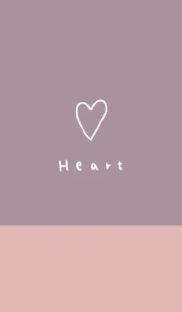 [LINE着せ替え] くすみピンク×くすみパープル。の画像1