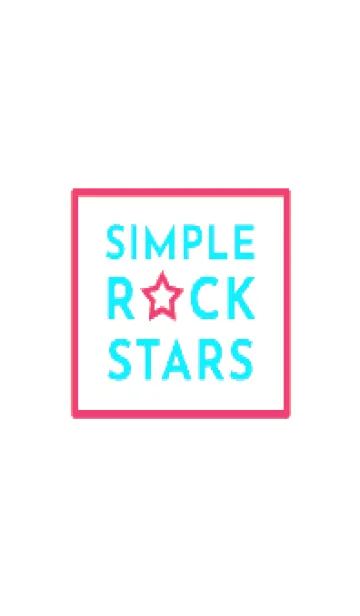 [LINE着せ替え] シンプル ロック スター 199の画像1