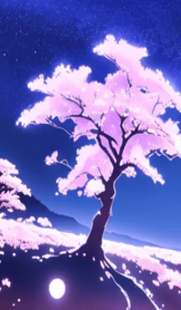 [LINE着せ替え] 冬のサクラ #BQHR020。の画像1