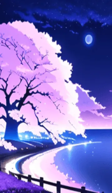 [LINE着せ替え] 冬のサクラ #BQHR011。の画像1