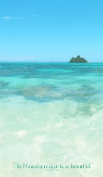 [LINE着せ替え] Hawaiian ocean is so beautiful-shell 20の画像1