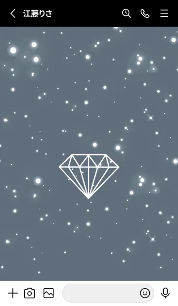 [LINE着せ替え] シャイン ダイヤモンド 80の画像2