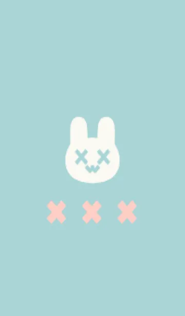 [LINE着せ替え] 地雷うさぎ(off-white05)の画像1