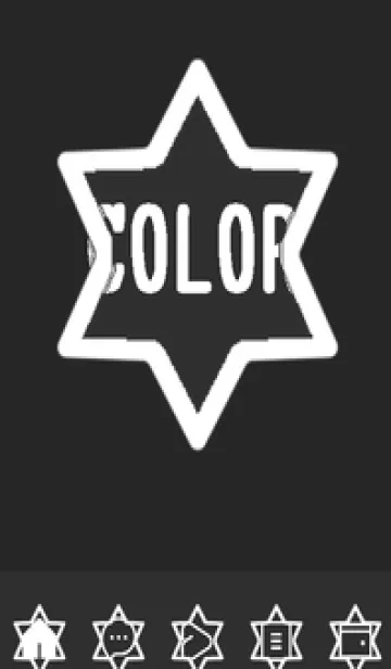 [LINE着せ替え] bw color S47の画像1