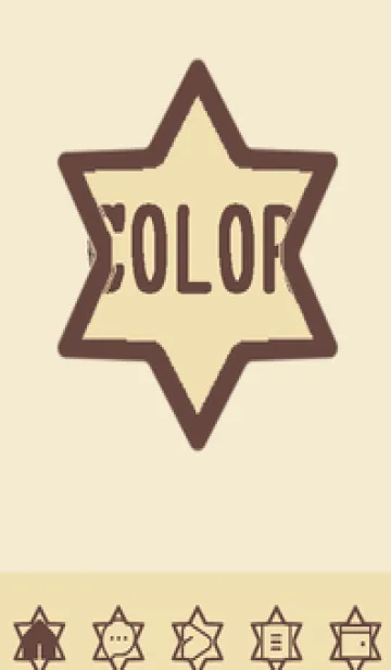 [LINE着せ替え] beige color S50の画像1