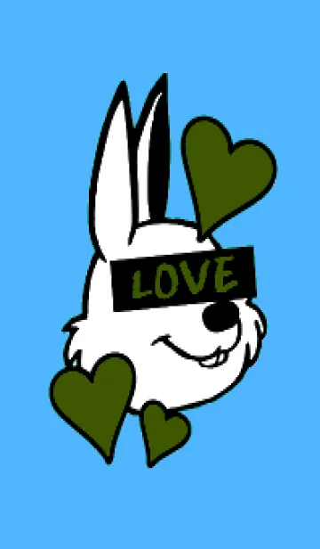 [LINE着せ替え] ラブ ラビット 114の画像1