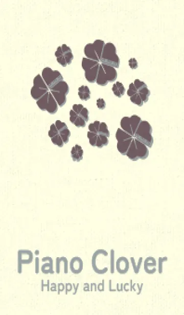 [LINE着せ替え] Piano clover ヒーザーの画像1